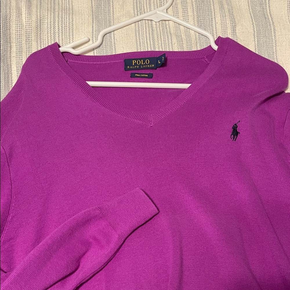 Ralph Lauren Vibrant Purple Knitwear